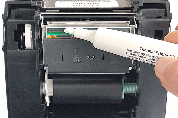 Anwendung Reinigungsstift Druckleiste Anwendung Reinigungsstift für Druckleiste